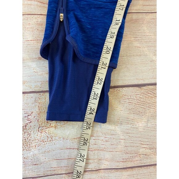 Hylete Women's Blue Nimbus Caprite Athletic Leggings - Medium - Picture 6 of 12